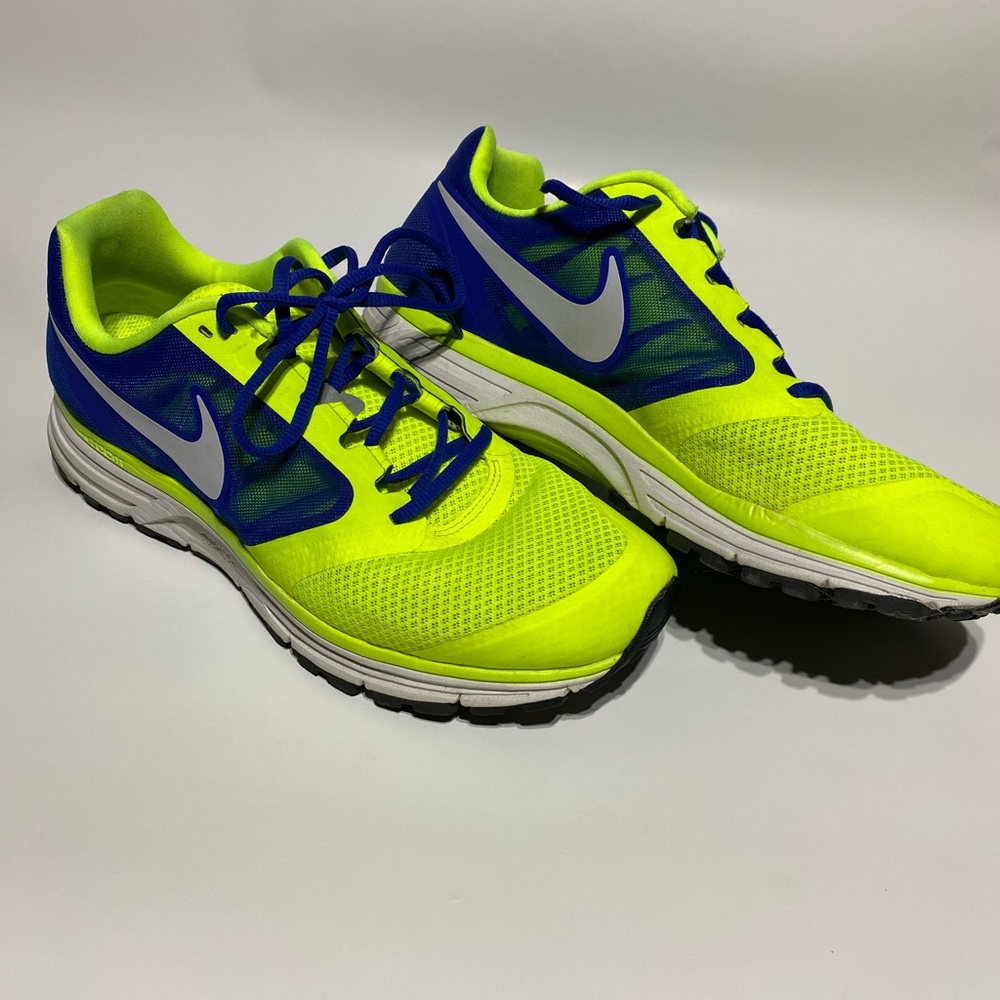 Nike Zoom Vomero Green Blue Men's Athletic Running Shoes 580563-714 Size 11